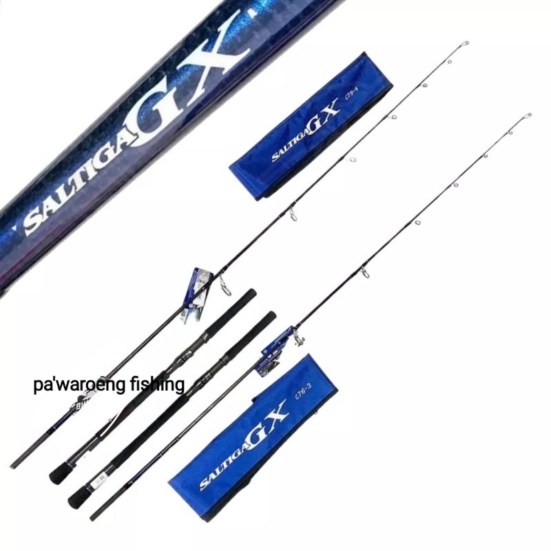 Joran Daiwa Saltiga GX C 2023 | Casting | Popping | Saltwater | Ring full Fuji | 100% Original | Ber
