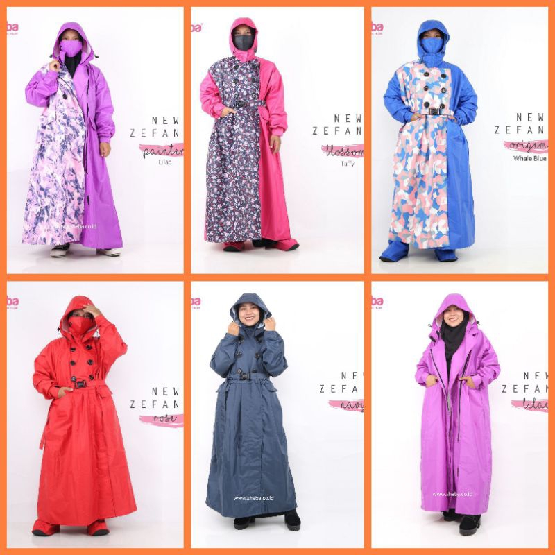 jas hujan SHEBA DISKON SPIZE ZEFANYA