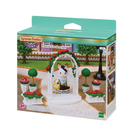 Sylvanian Families Floral Garden Set Original Mainan