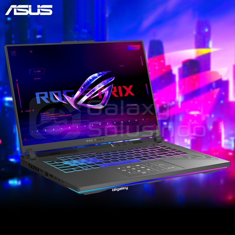 ASUS ROG STRIX G16 G614JU-I745J6G-O Intel i7 13650HX, 512GB SSD, 16GB DDR5 RAM, RTX4050 6GB, WIN11, 16&quot; FHD 165Hz REFRESH RATE Gaming Notebook
