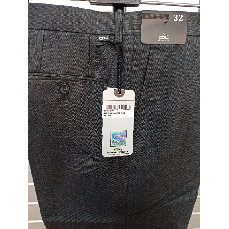 Celana Formal Abu Slimfit Panjang CDL Original IBSBI45