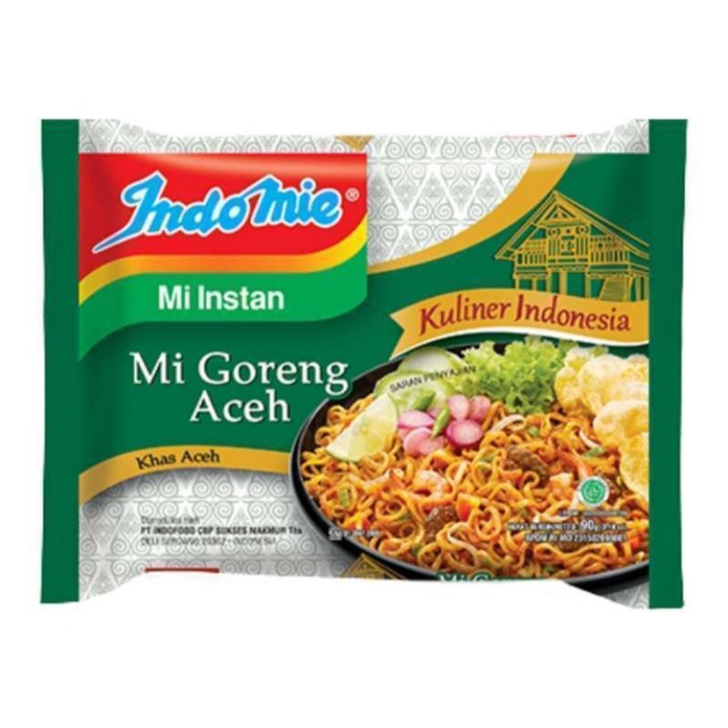 

Indomie Mie Goreng Aceh 1 karton isi 40 pcs
