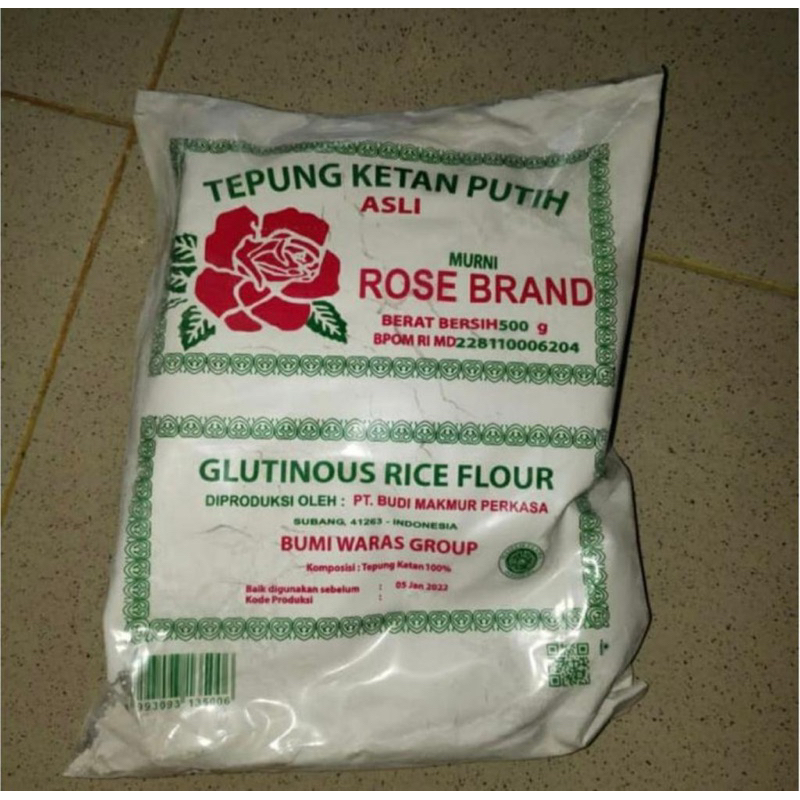 

TEPUNG KETAN ROSE BRAND 500grm