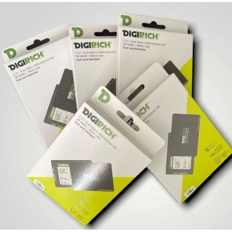 SSD DIGIRICH 128GB / 256GB SATA III ORIGINAL