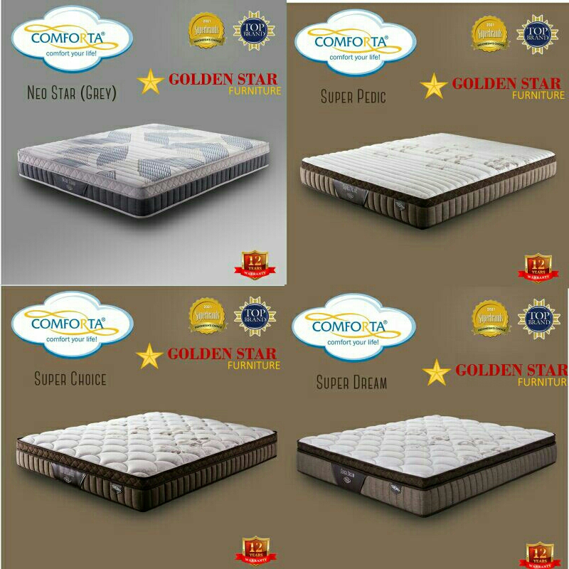 Kasur COMFORTA 160x200 Popular Springbed 160 Springbed no 2 Matras