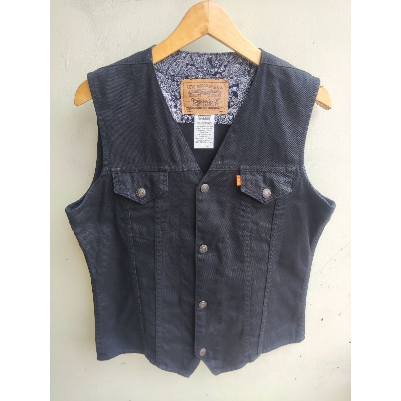 levis vest / rompi denim