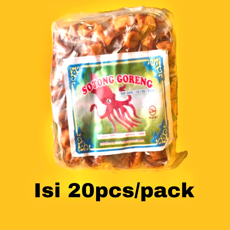 

Sotong Goreng isi 20pcs /Keripik Pedas / Cemilan Pedas Jajanan Terlaris Warung/Kantin Gopean - Seblak Ceker/Seblak Ayam Geprek/Keripik Sosis Kriuk/Picsus Keripik Usus/Pikca Keripik Kaca