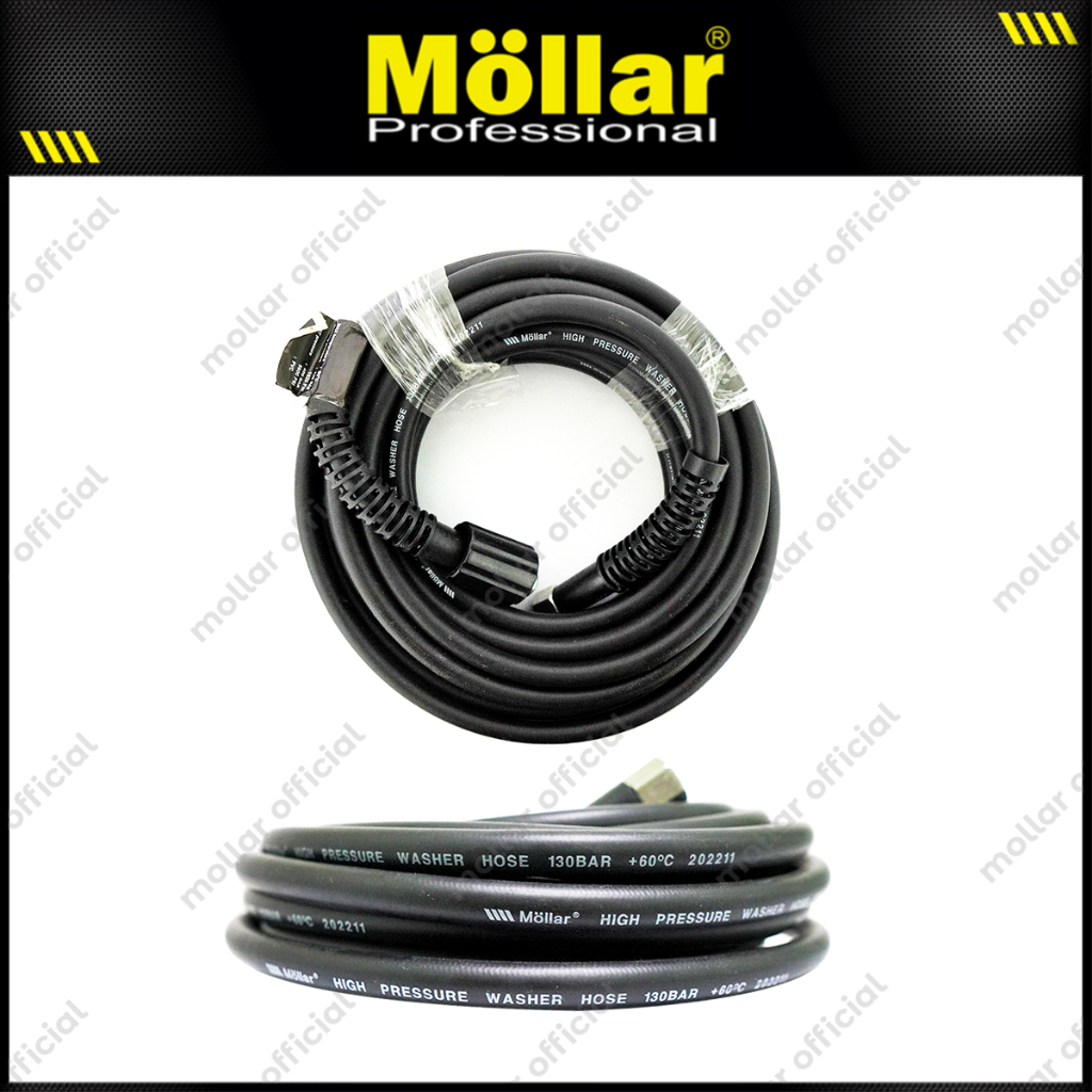 MOLLAR Selang Jet Cleaner Mesin Steam Cuci Mobil Motor 10 Meter Original