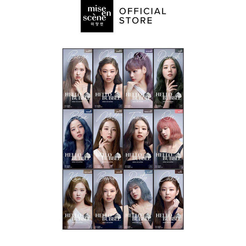 Mise En scene Hello bubble Hair color