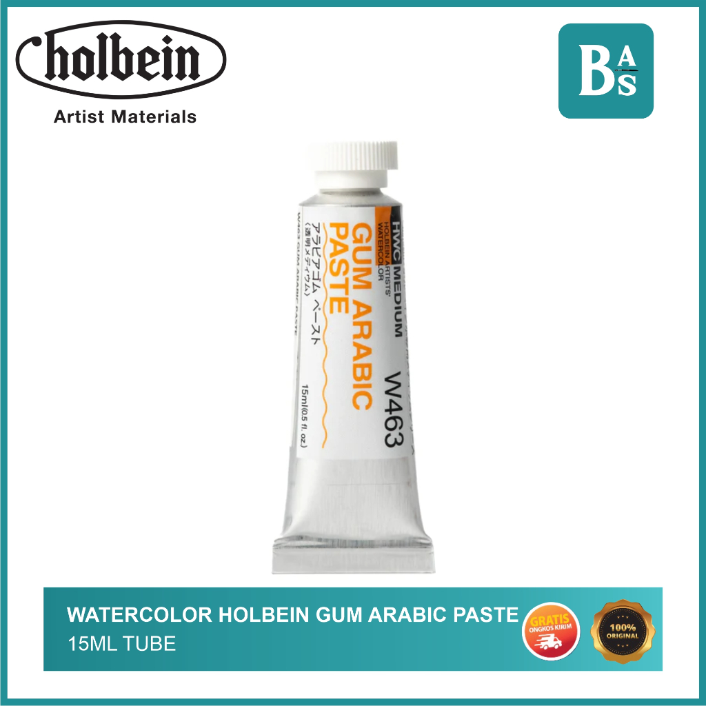 

Watercolor Holbein Gum Arabic Paste 15ML Tube