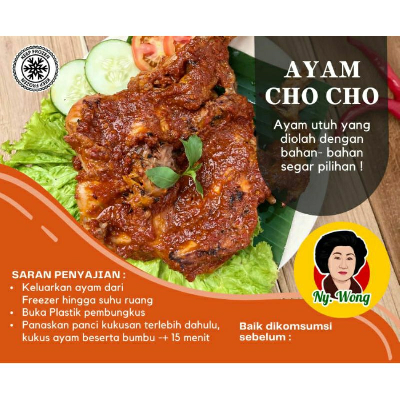 

Ayam Cho Cho Nyonya Wong