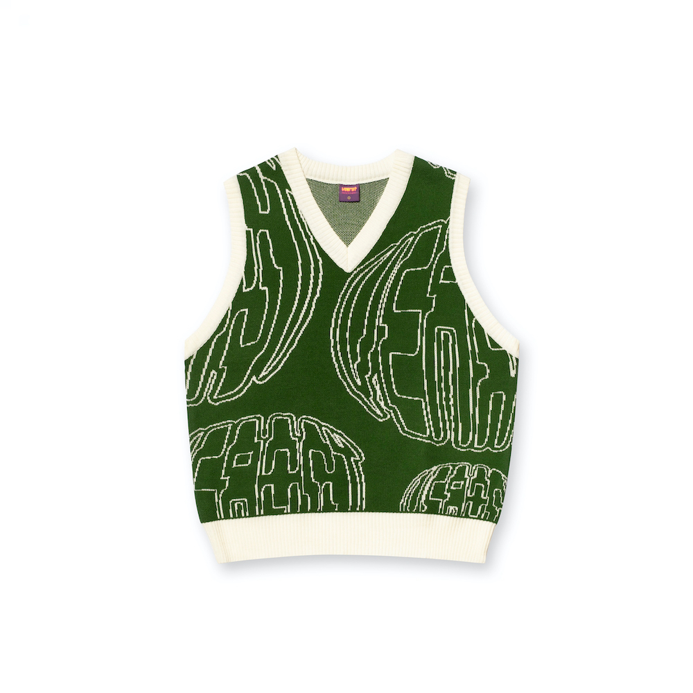 Vearst TOC Vest Knitwear Triste Green
