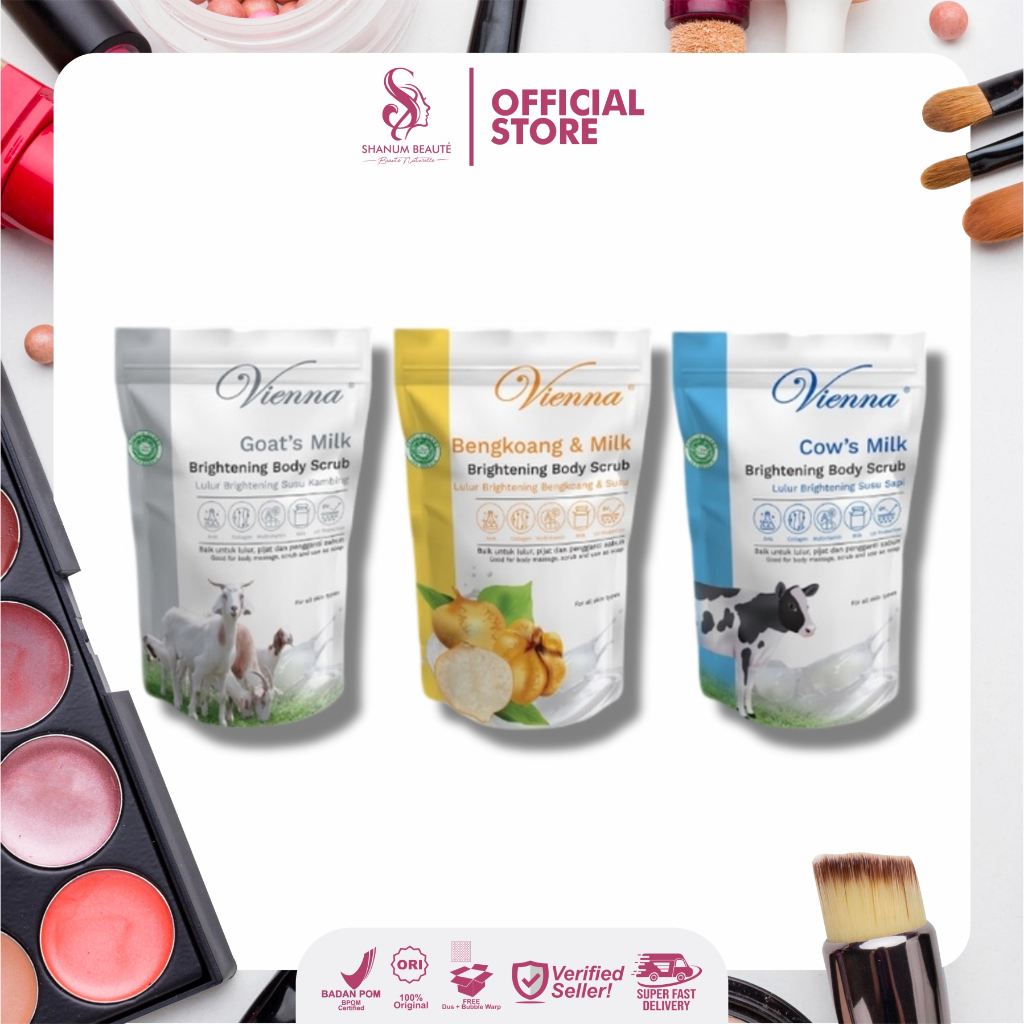 Vienna Body Scrub - 1 Kg Pouch