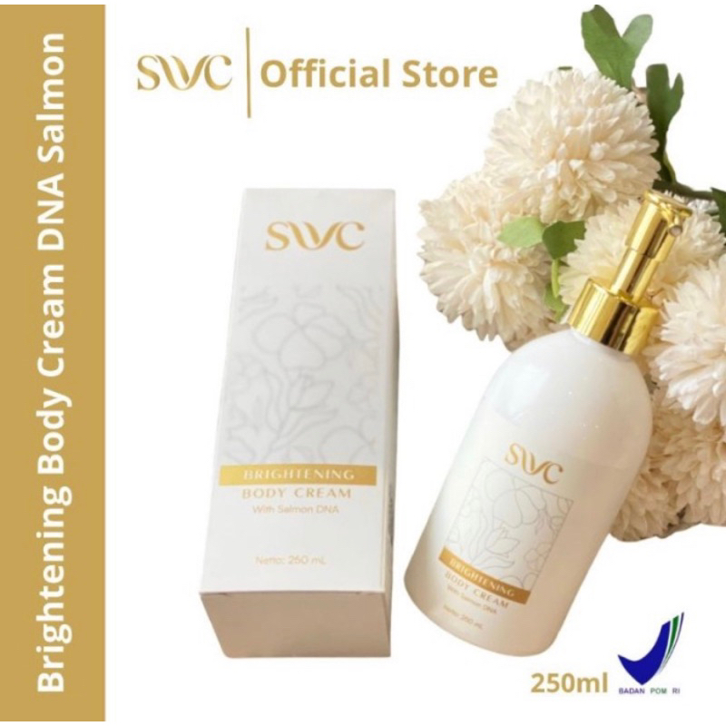 SWC BODY CREAM BRIGHTENING DNA SALMON - Whitening Collagen - Pemutih