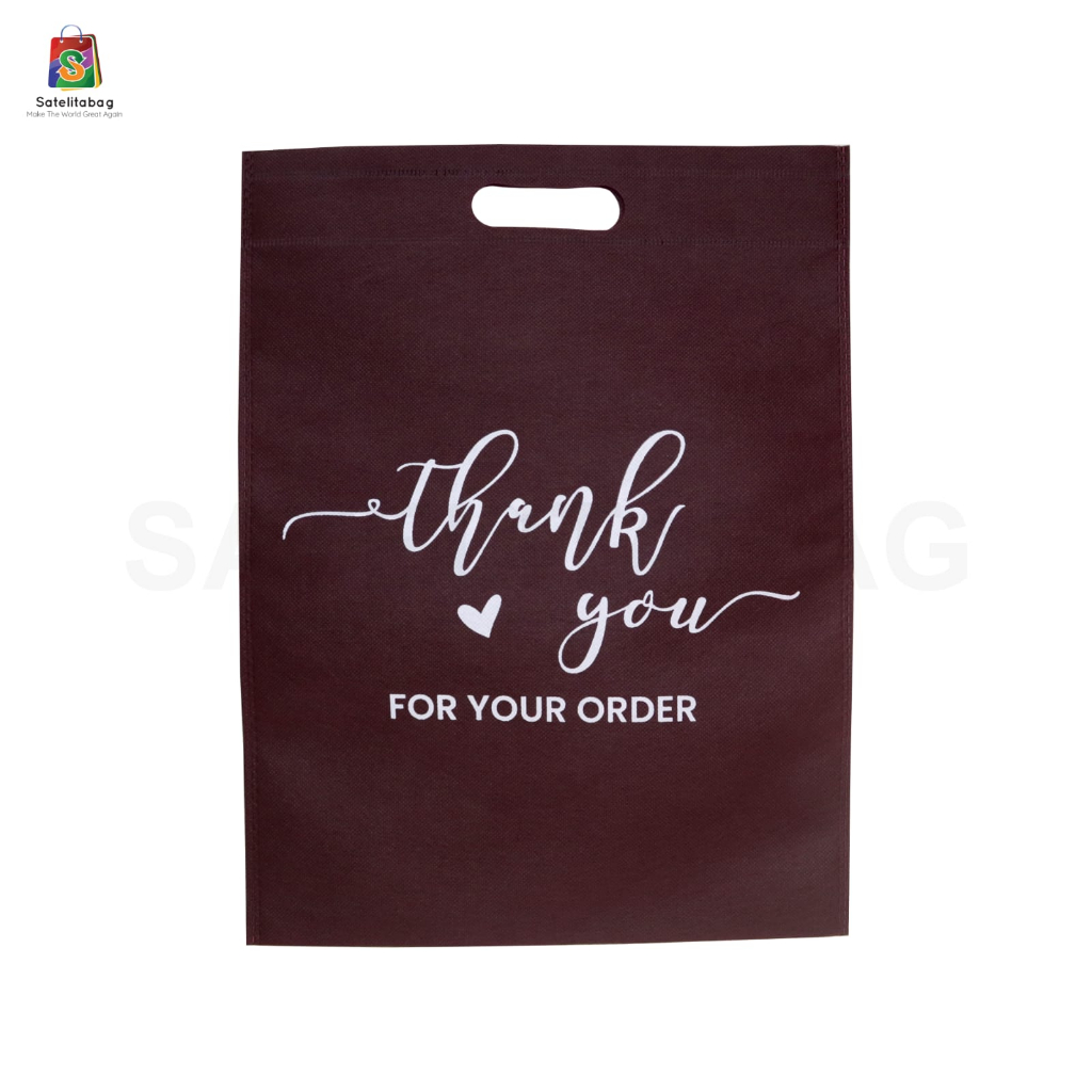 

Tas Goodiebag sablon thank you souvenir goodie bag spunbond suvenir