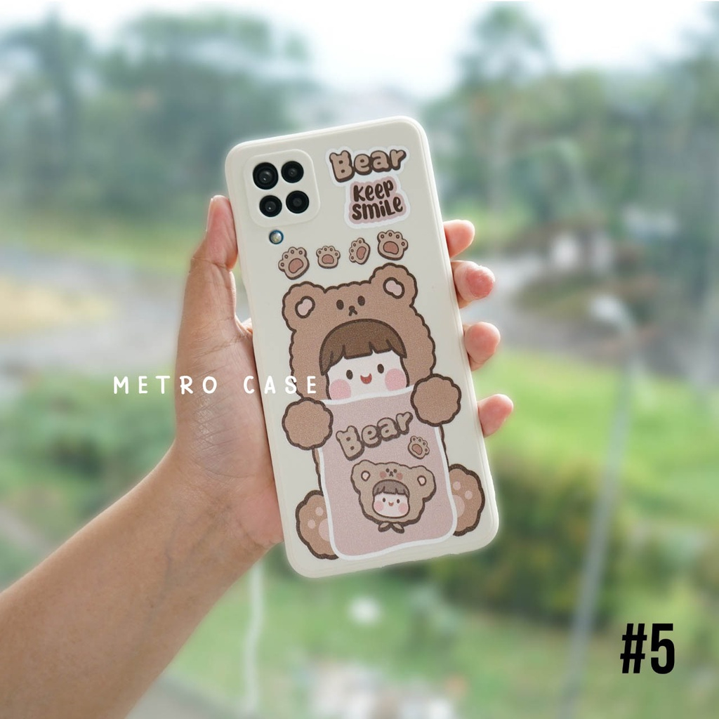 [M09] CASE MACARON MOTIF VIVO V27 V27E V25E 5G V23E 5G V15 PRO V11 V21E V21 4G 5G Y36 Y16 Y35 Y22 Y7