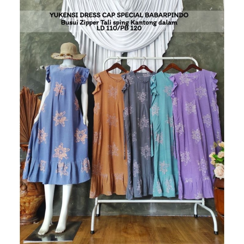 DASTER YUKENSI BATIK RAYON BUSUI FRIENDLY KEKINIAN DASTER BATIK PEKALONGAN