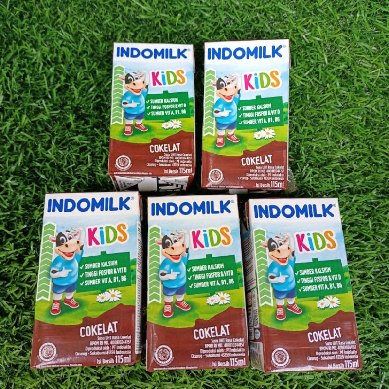 

INDOMILK UHT KOTAK 115ML ISI 5 PCS UHT BOTOL 190ML (3PCS)