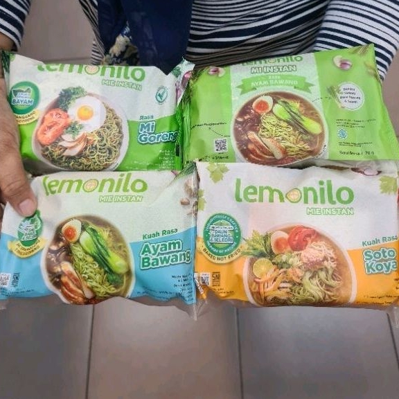 Lemonilo mie instan Rendang &amp; Pedas Korea