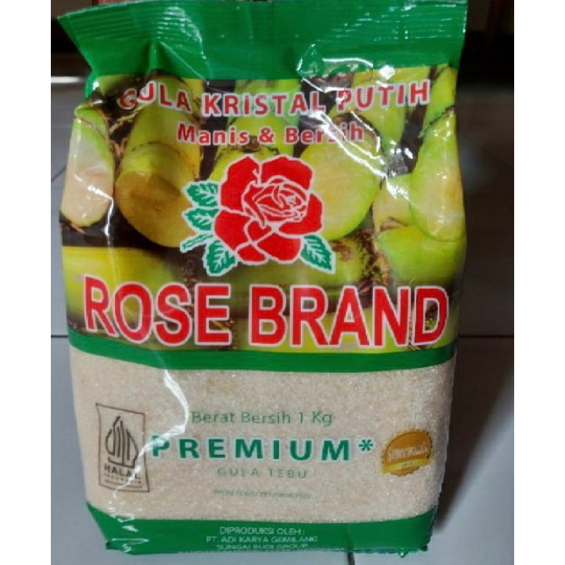 

GULA PASIR ROSE BRAND 1 kg