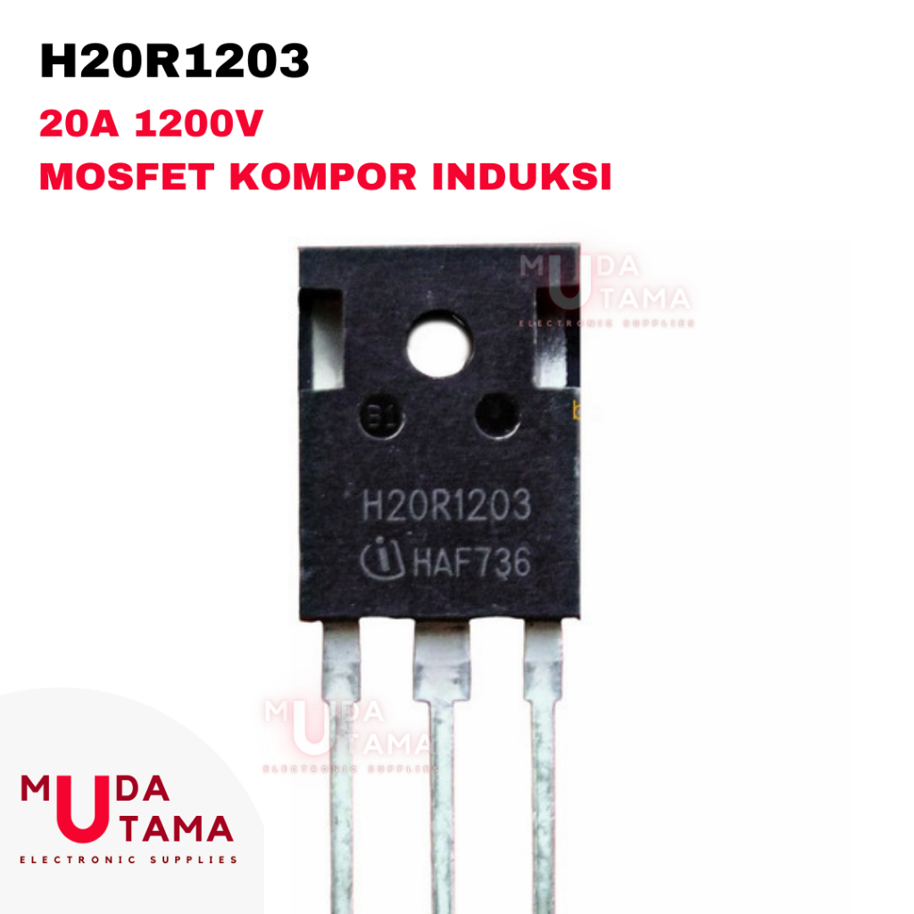 H20R1203 20R1203 IGBT 20A 1200V IGBT Mosfet Transistor Kompor Induksi