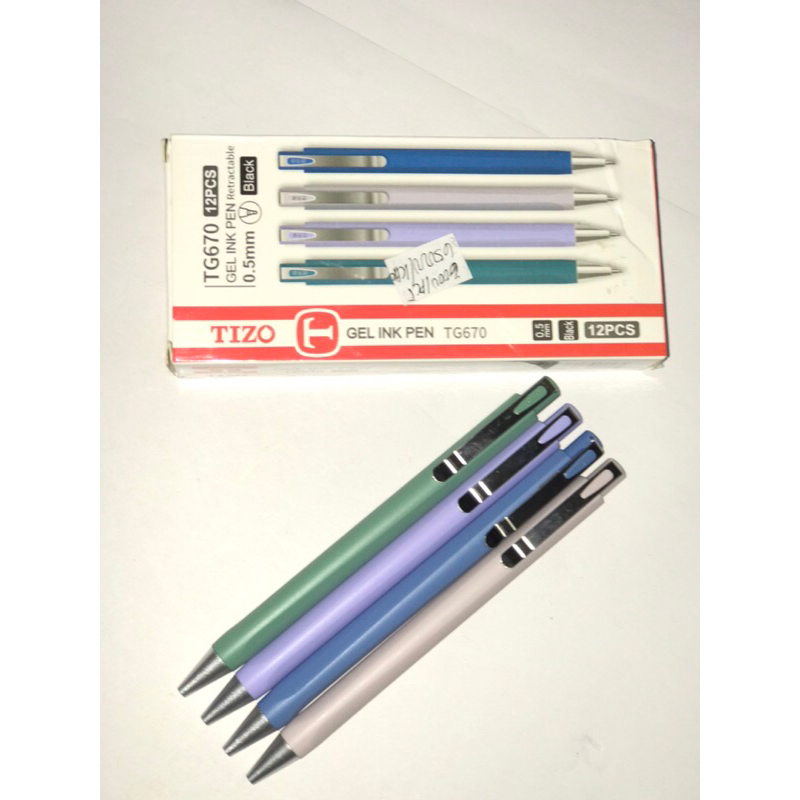 

Pulpen tizo gell ink pen anti macet