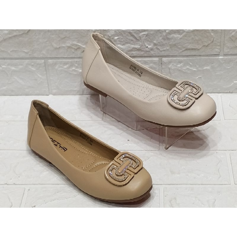 Ready Sepatu Balet Sofiya Import Ori Sol Karet