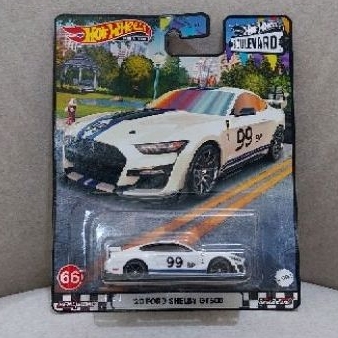 HOTWHEELS Premium 20 Ford Shelby GT500 White - Putih GT 500 Hot Wheels