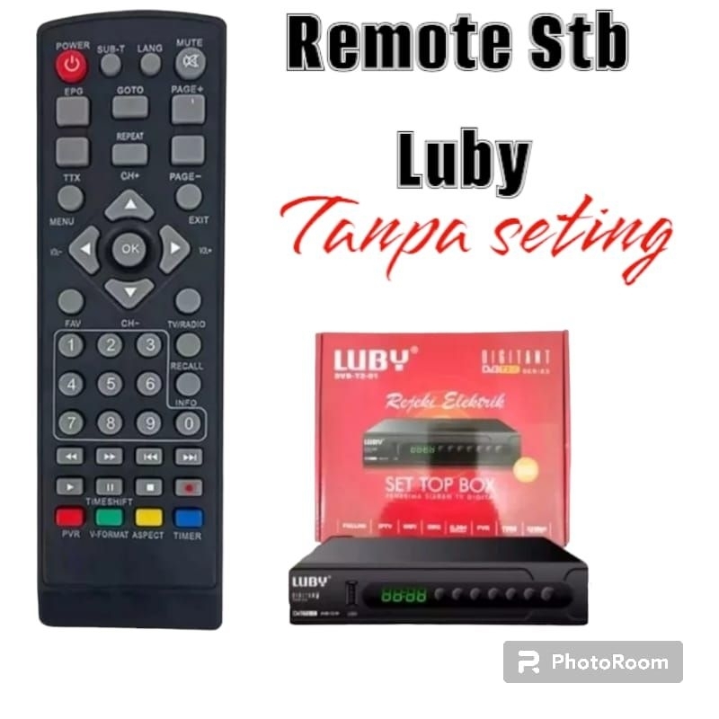 Remote stb Luby/remot set top box Luby