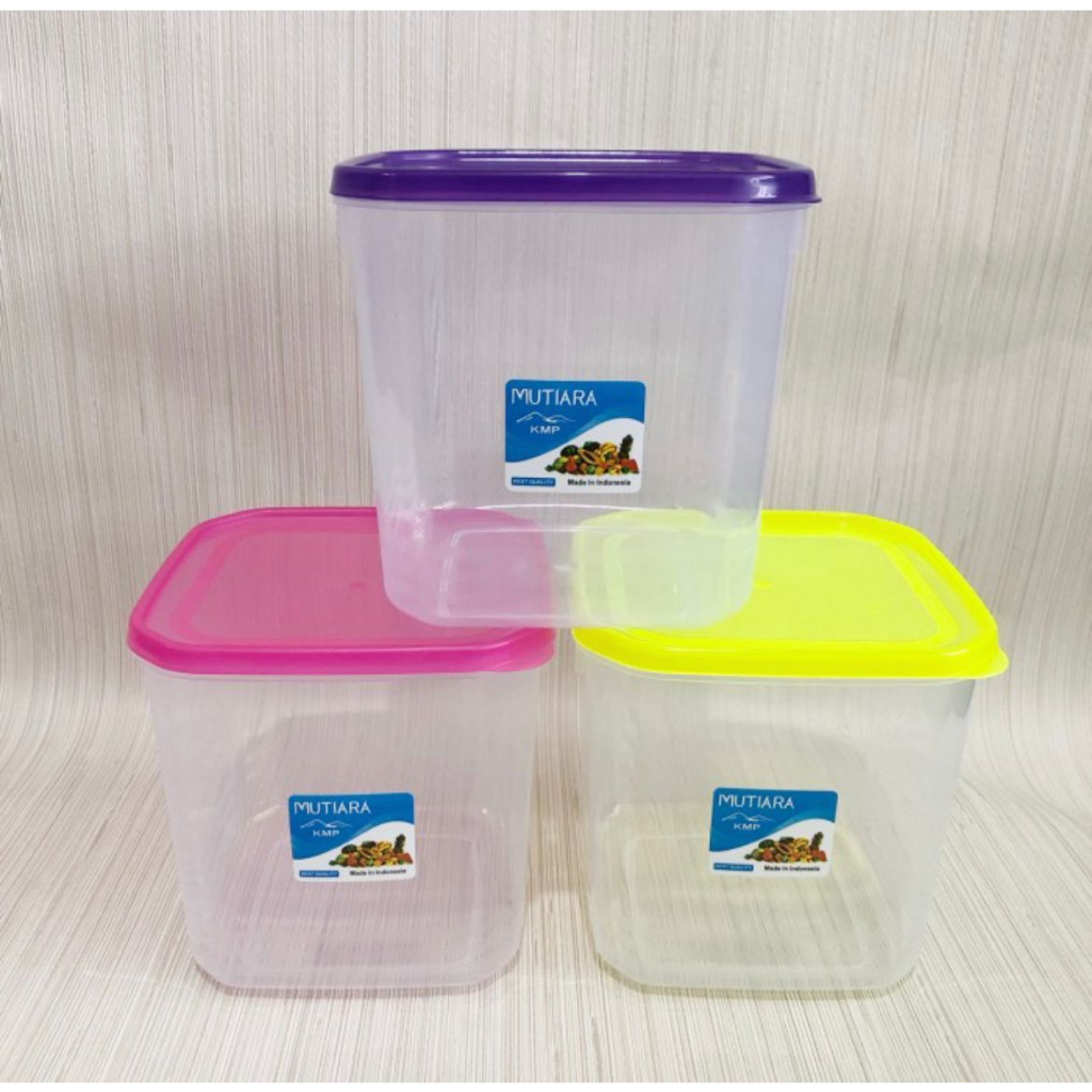 Toples Plastik 1KG/Toples Serbaguna/Toples Kue/Toples Merk KMP