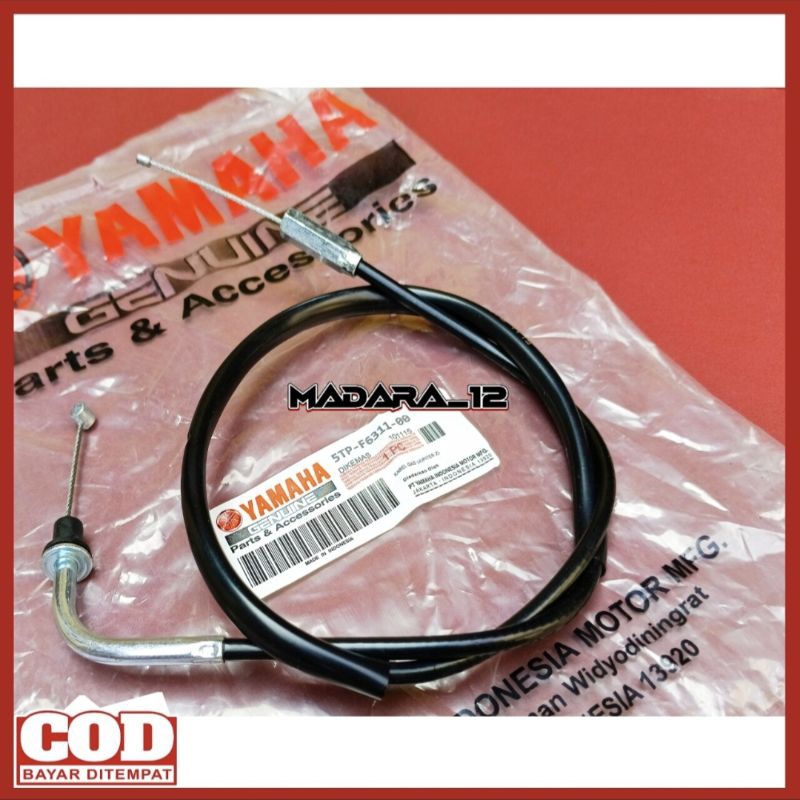 kaber gas motor yamaha jupiter z 110cc vega r lama vega r new/kabel gas yamaha jupiter z 110cc vega 