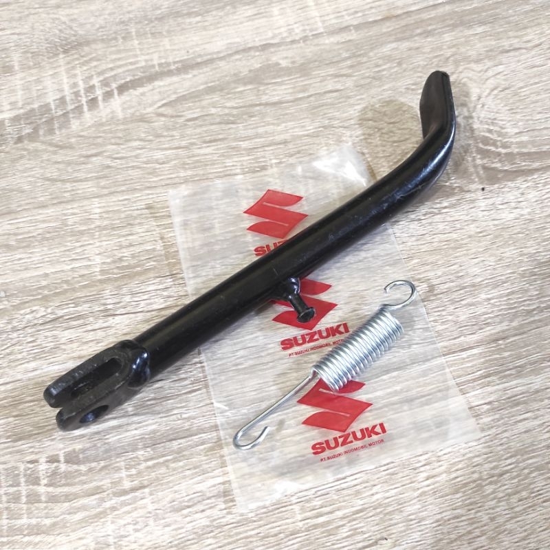 Standar samping Suzuki Satria Fu Fi Satria 2 tak hiu smash shogun Arashi Titan original panjang 24cm