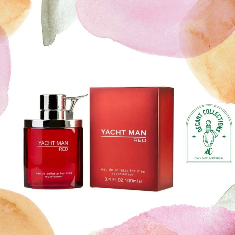 Parfum Pria Original Myrurgia Yacht Man Red EDT