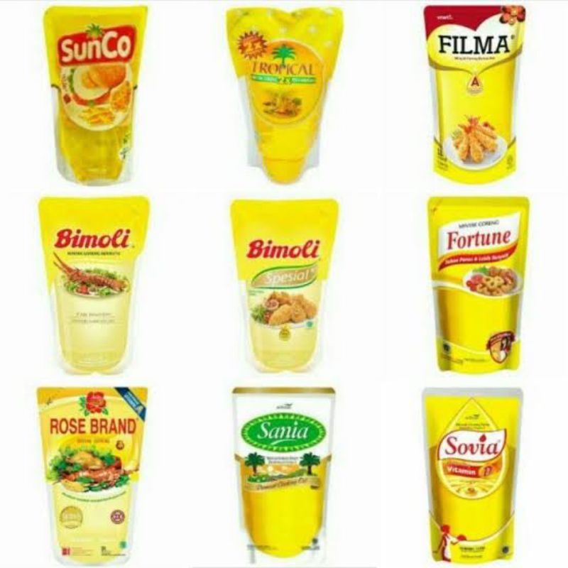 

Minyak goreng refill 2L/minyak goreng pouch
