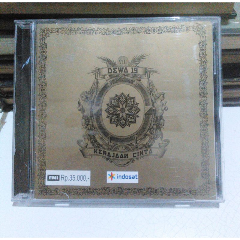 CD Musik Dewa 19 Album Kerajaan Cinta Original