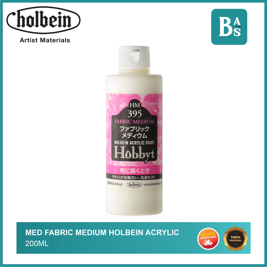 

Med Fabric Medium Holbein Acrylic 200ml