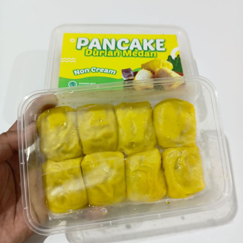 

Pancake durian non cream isi 8
