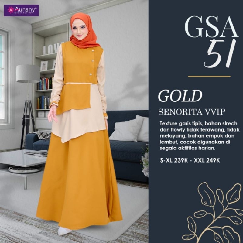 PROMO GAMIS AURANY GSA 51 GAMIS PROMO GAMIS MURAH GAMIS CANTIK GAMIS DISCON GAMIS SALE