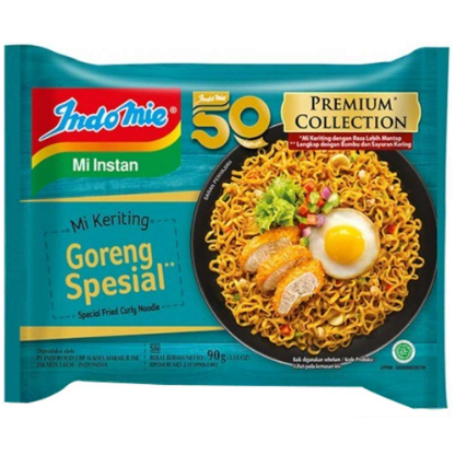 

Indomie Mi Instan Keriting Goreng Special 90 gram