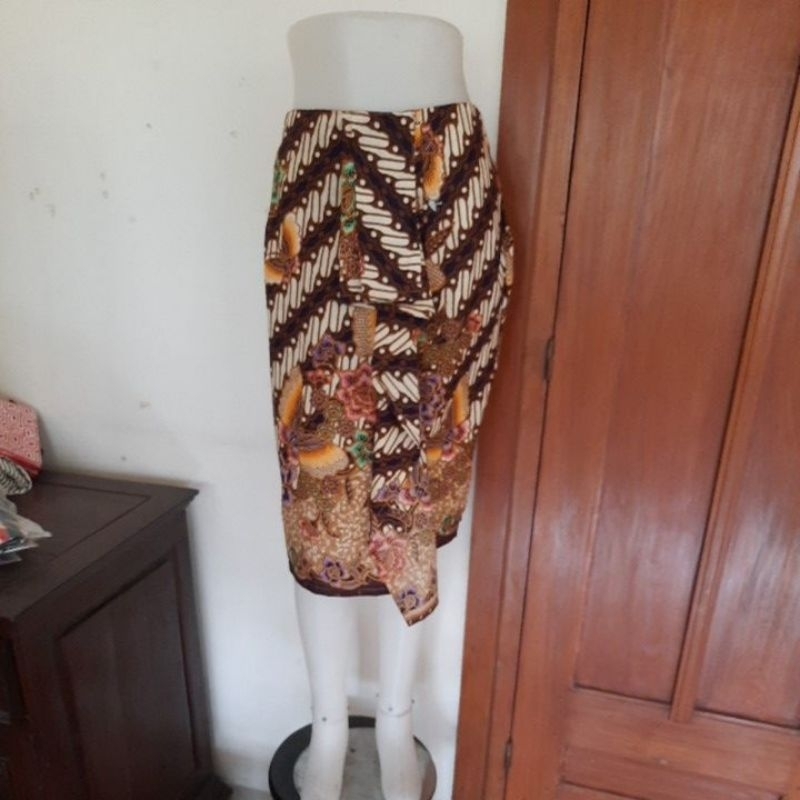 rok batik parang lipit solo hokokai 7per8 kondangan kerja