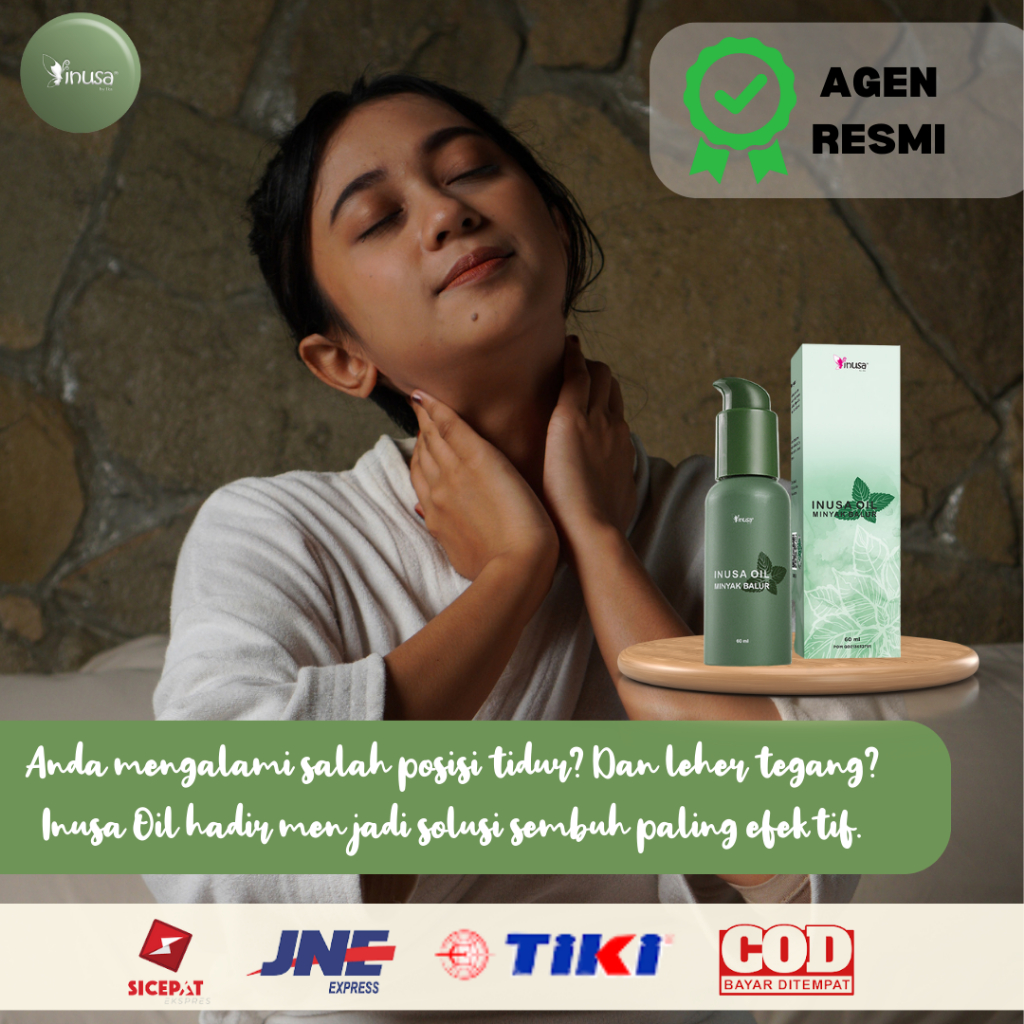 Inusa Oil Pereda Nyeri Otot Original Terdaftar BPOM