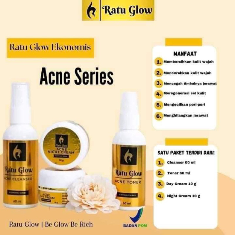Skincare Ratu Glow Ekonomis Acne