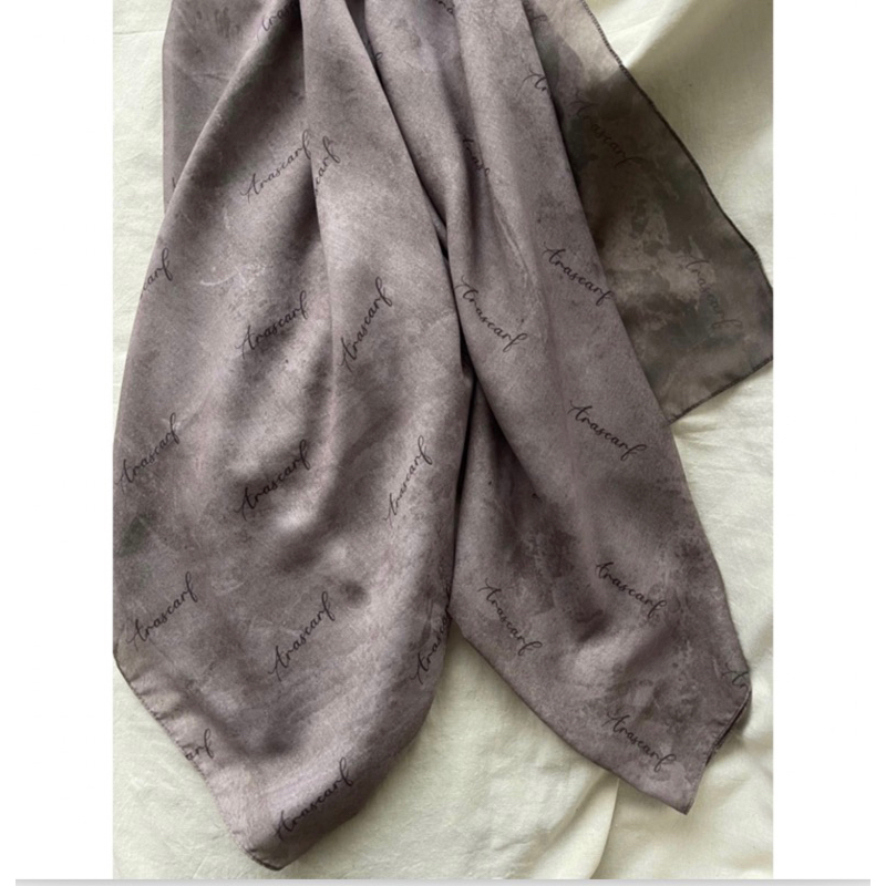 [ ARASCARF ] - Reject Monogram Scarf by Arascarf