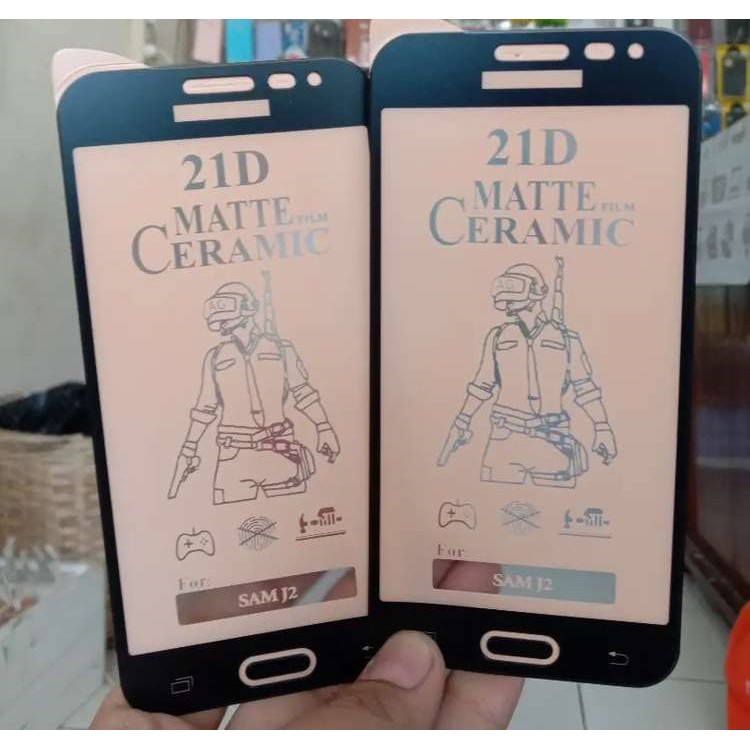 SAMSUNG J7 CORE J4 PLUS J6 PLUS J7 PLUS TEMPERED GLASS CERAMIC MATTE FILM 100D