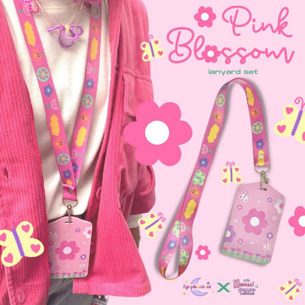 

Hamzzipaws & Epiphanical's Pink Blossom Lanyard