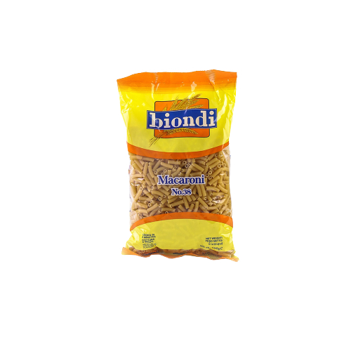 

BIONDI Pasta NO.38 Macaroni 500gr - Makaroni 100% Gandum