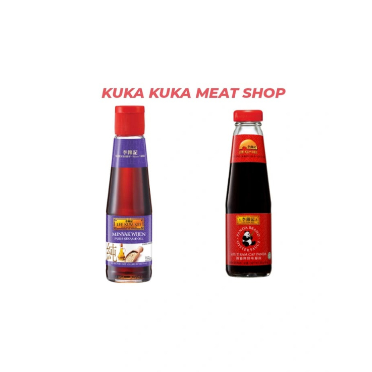 

Lee Kum Kee Sesame Oil Minyak Wijen 115ml / Saus Panda 225gr