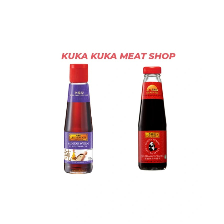 

Lee Kum Kee Sesame Oil Minyak Wijen 115ml / Saus Panda 225gr