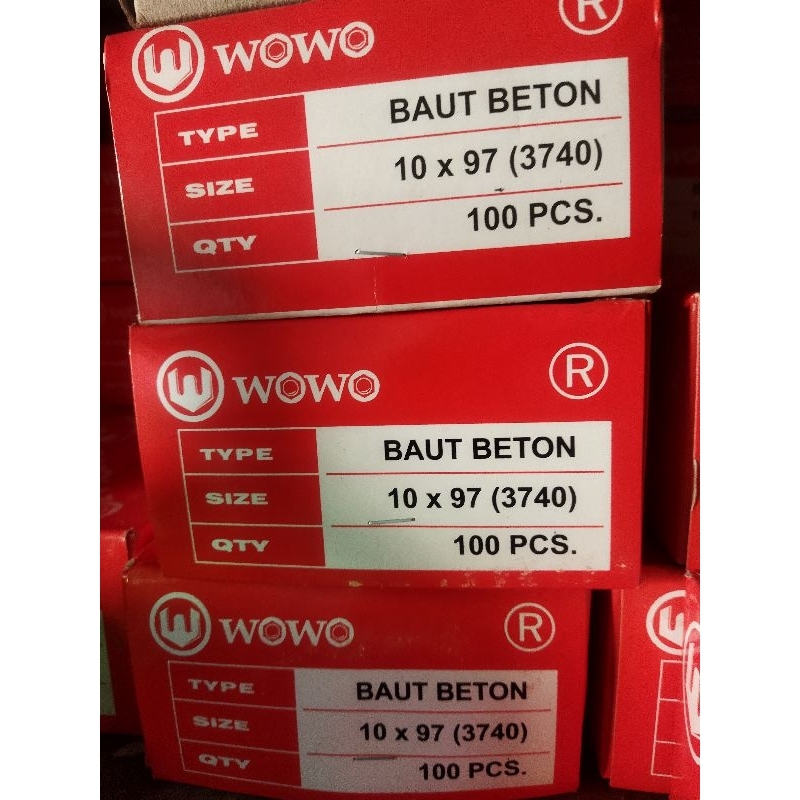 Dynabolt 10x97 / Baut beton 10x97 "WOWO"