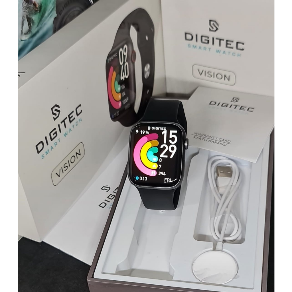 Jam Tangan SmartWatch DIGITEC VISION Original